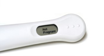 Not Pregnant-test
